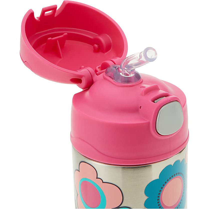 Thermos Funtainer Drink Bottle Flower 355ml The Gymea Lily