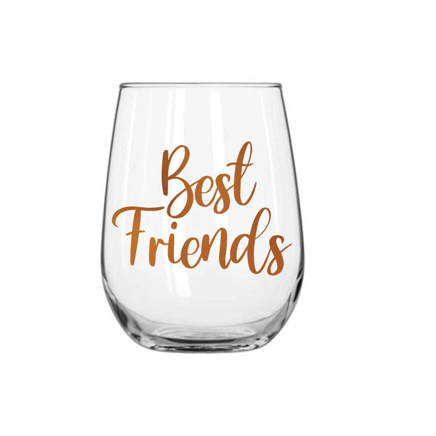Best Friends Stemless Wine 600ml