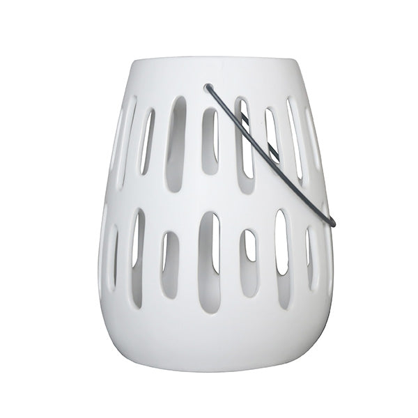 Lunar Lantern 18x23cm White