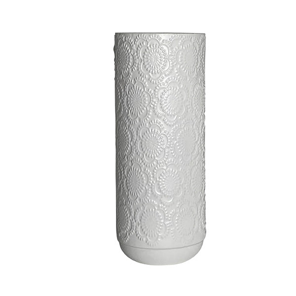 Lacey Grace Vase 15x38 cm Matt White