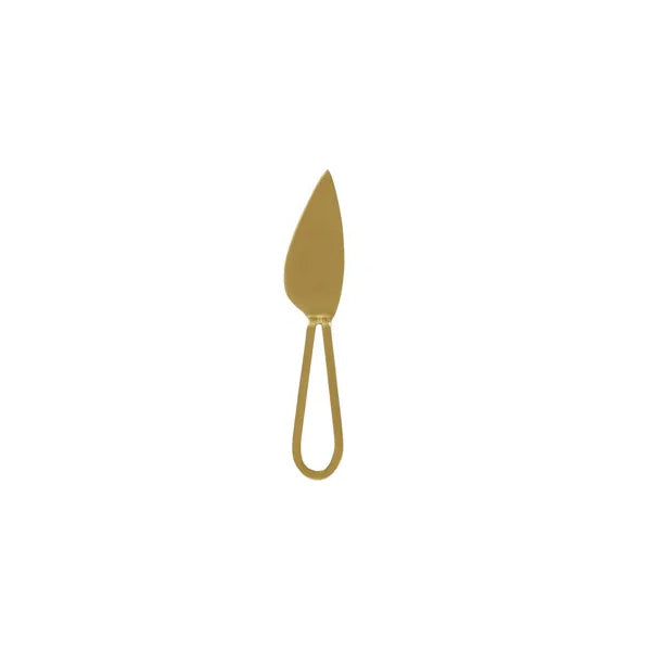 Auric S/Steel Cheese Knife 13cm Gold