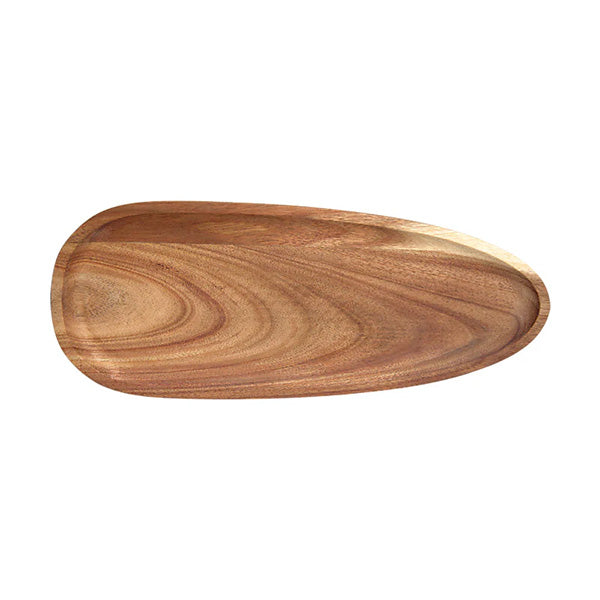 Forme Acacia Wood Organic Platter Natural 35x14cm