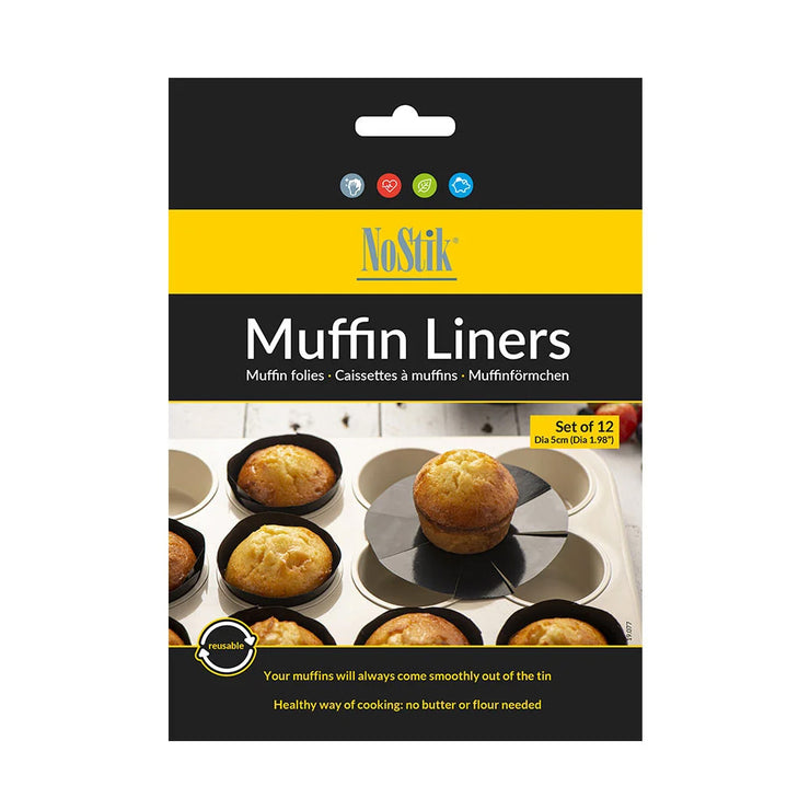 NoStik Muffin Liner Set of 12