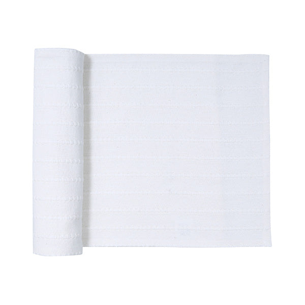 Dobby Eco Runner 35x180 cm White