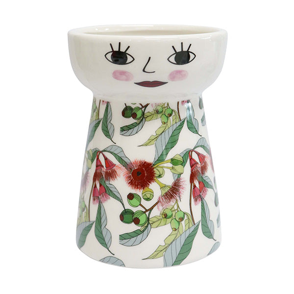 Doll Vase Gum Nut Flowers