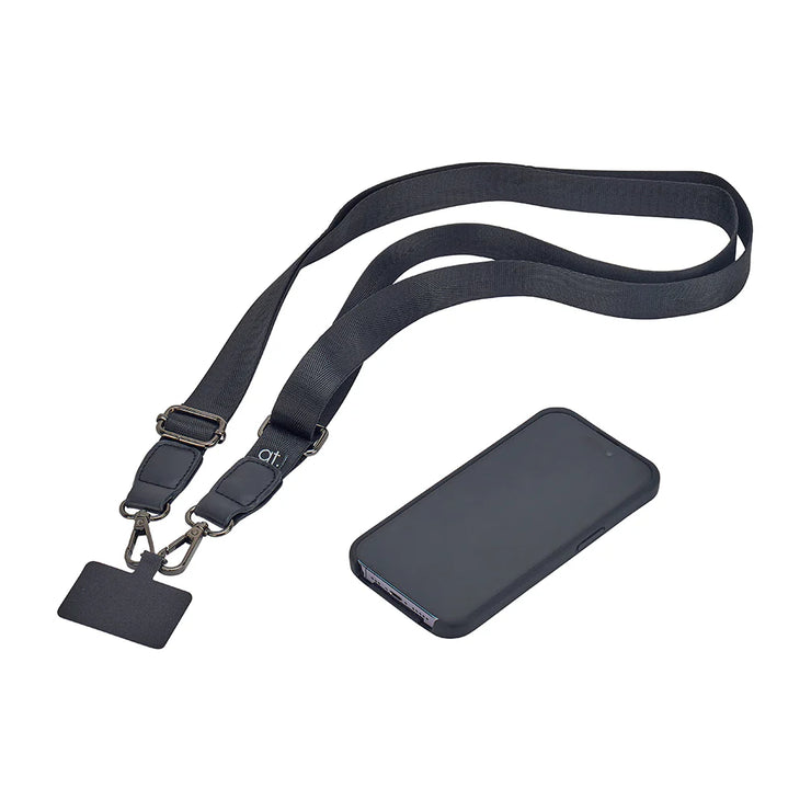 AT Phone Strap Lanyard Black