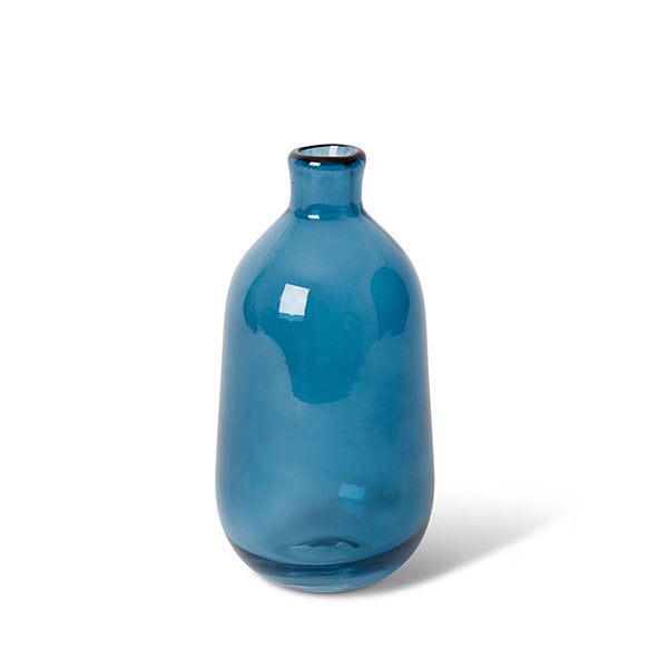 Dalili Bottle Vase Tall Blue 9x9x16cm