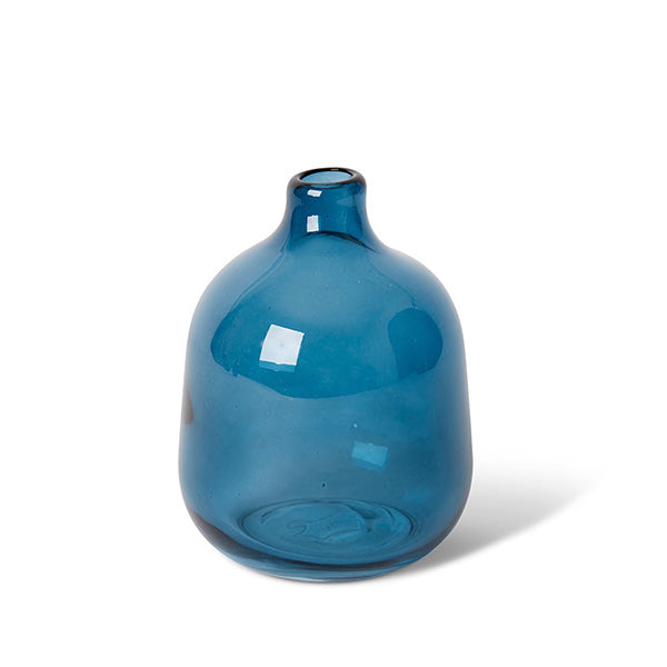 Dalili Bottle Vase blue 11x11x14cm