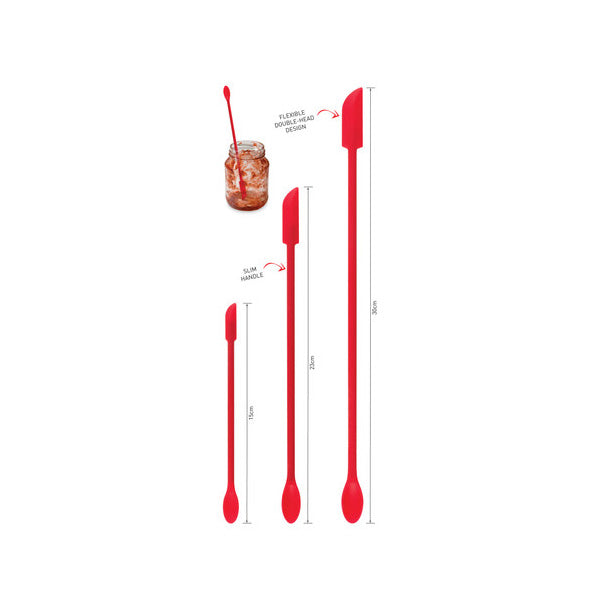 Avanti Silicone Jar Scrapers 3 Piece Set
