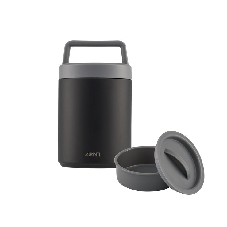 Avanti Insulated Food Jar with Handle 480ml - Black