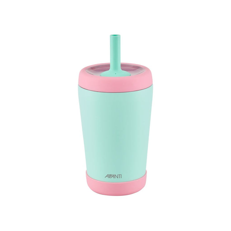 Avanti Yum Yum Insulated Tumbler 350ml  Blue Pink