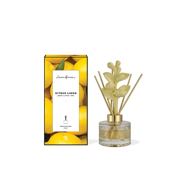 LA Botanika Diffuser 150ML Citrus Limon Gift Boxed