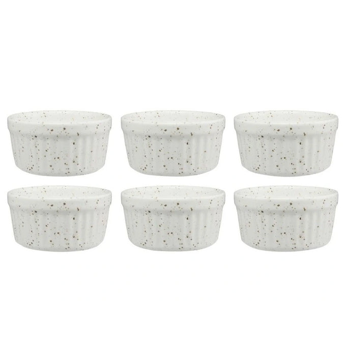 M&W Speckle Ramekin 8.5cm 6Pc