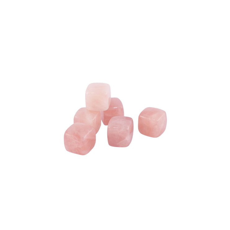 Avanti Rose Quartz Gin & Wine Stones Set Of 6