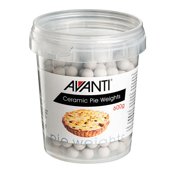 Avanti Ceramic Pie Weights In Plastic Tub - 600G