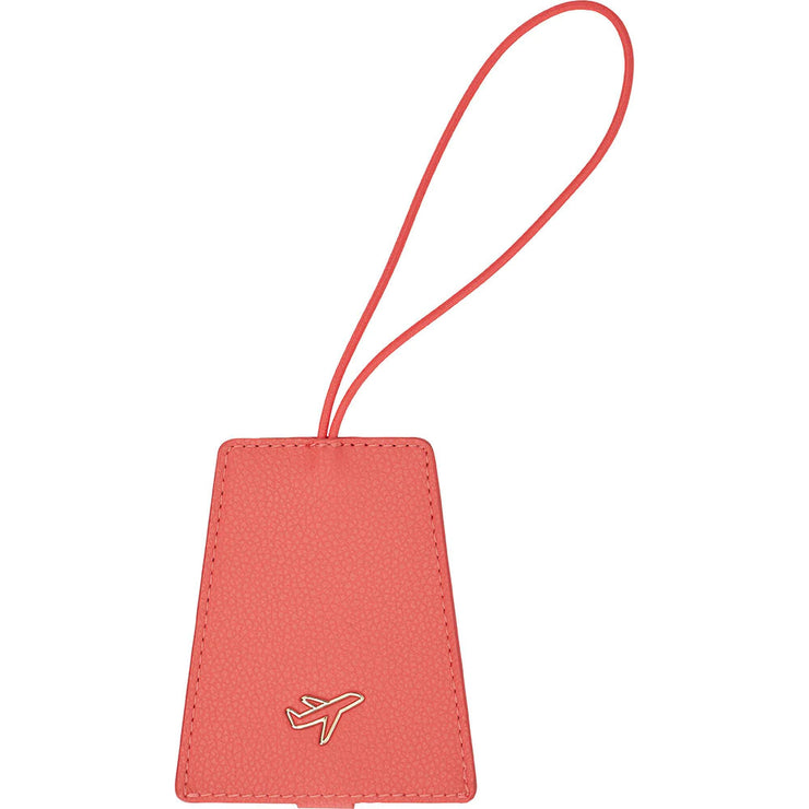 Vanity Luggage Tag Coral