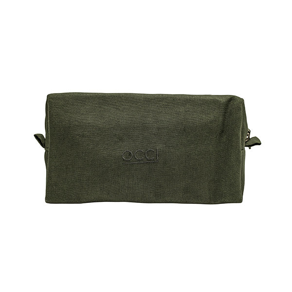 Large Cosmetic Bag 22x12x11cm Olive