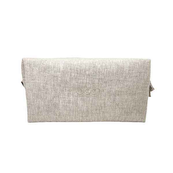 Large Cosmetic Bag 22x12x11cm Taupe
