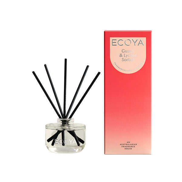 Ecoya Guava & Lychee Sorbet Mini Reed Diffuser