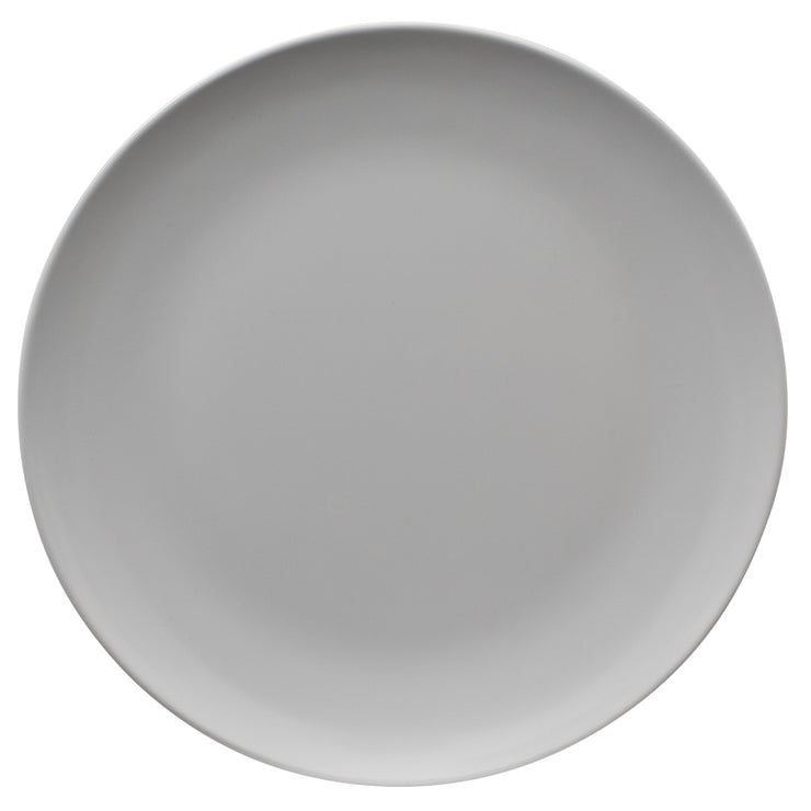 Serroni Melamine Plate - White - 25cm