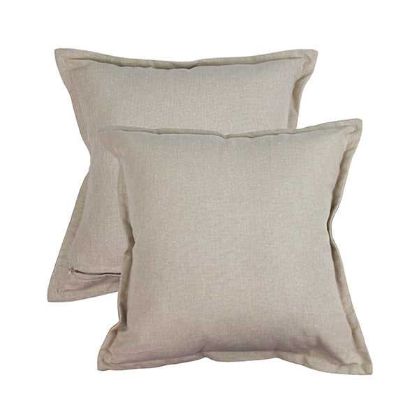 Natura Organic Cushion 55x55cm Taupe