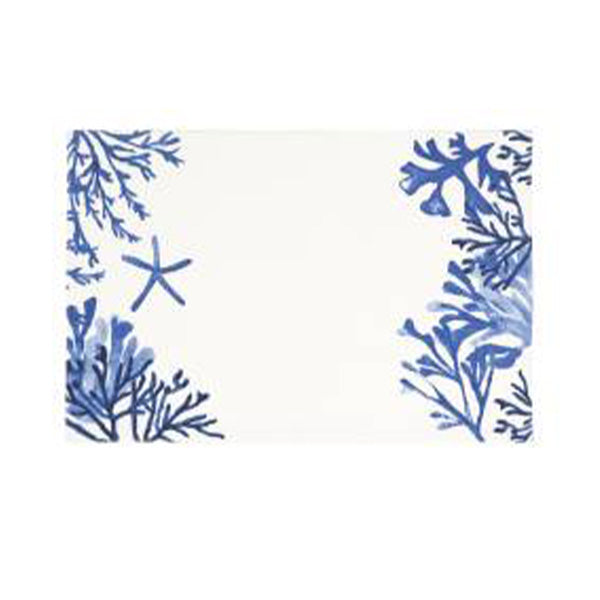 Blue Coral Cotton Placemat