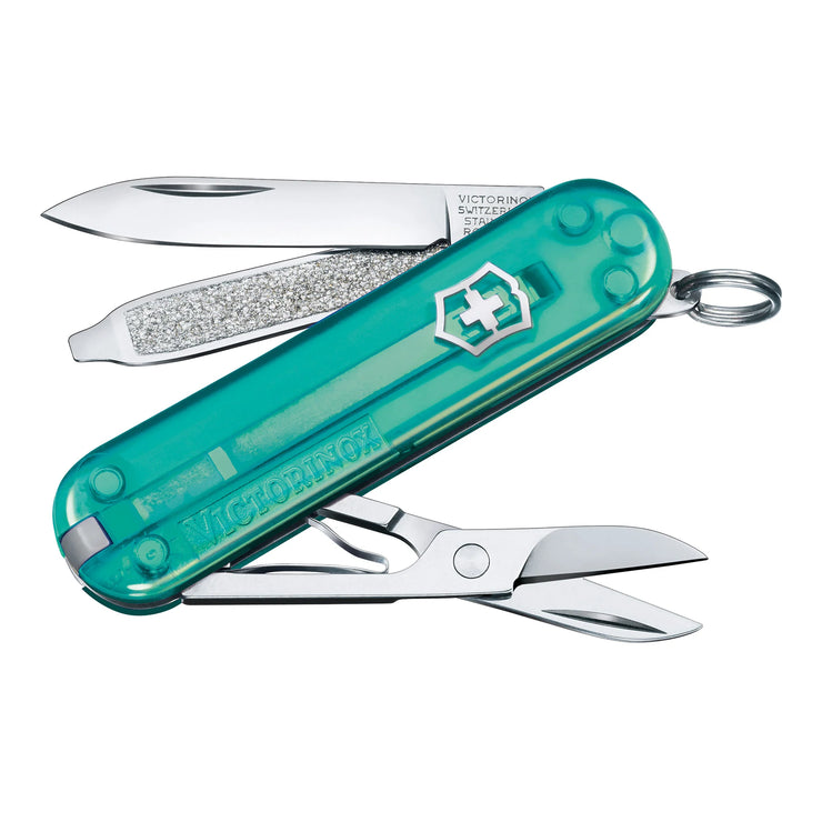 Victorinox Classic SD - Transparent Tropical Surf