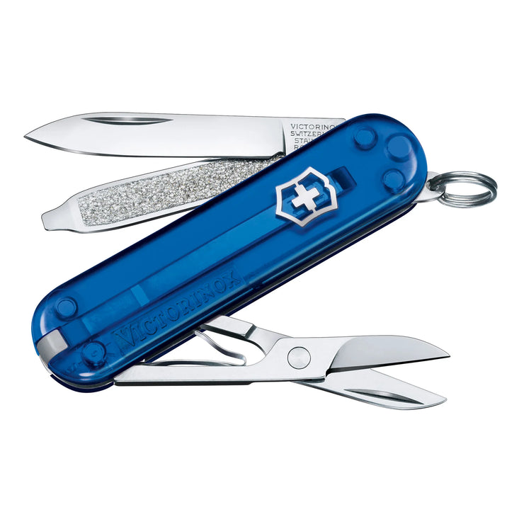Victorinox Classic SD - Transparent Deep Ocean