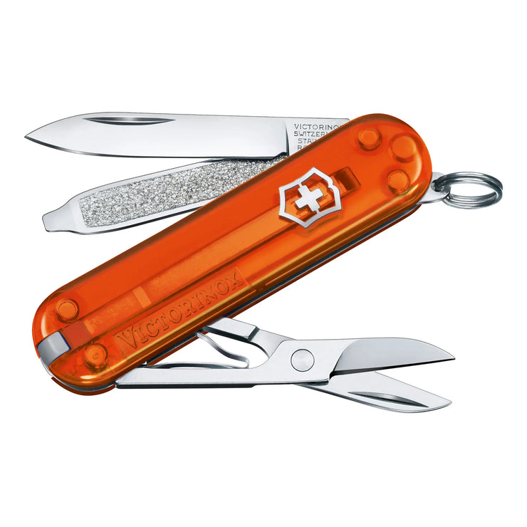 Victorinox Classic SD - Transparent Fire Opal