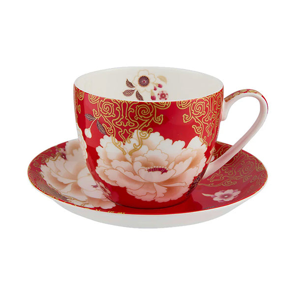 Kimono Breakfast Cup & Saucer Gift Boxed