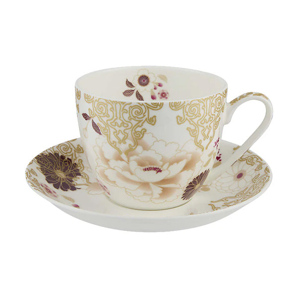 Kimono Breakfast Cup & Saucer Gift Boxed