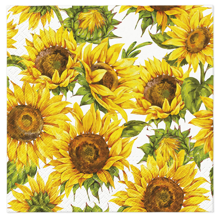 PAW Lunch Napkin Dancing Sunflowers