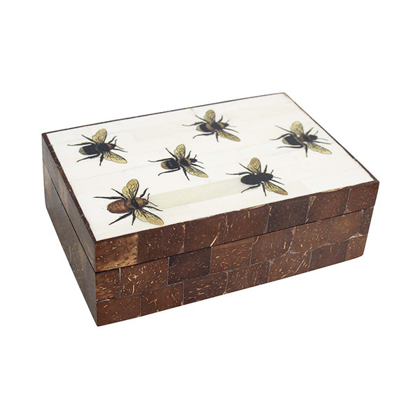 Box Bee Coconut Wood