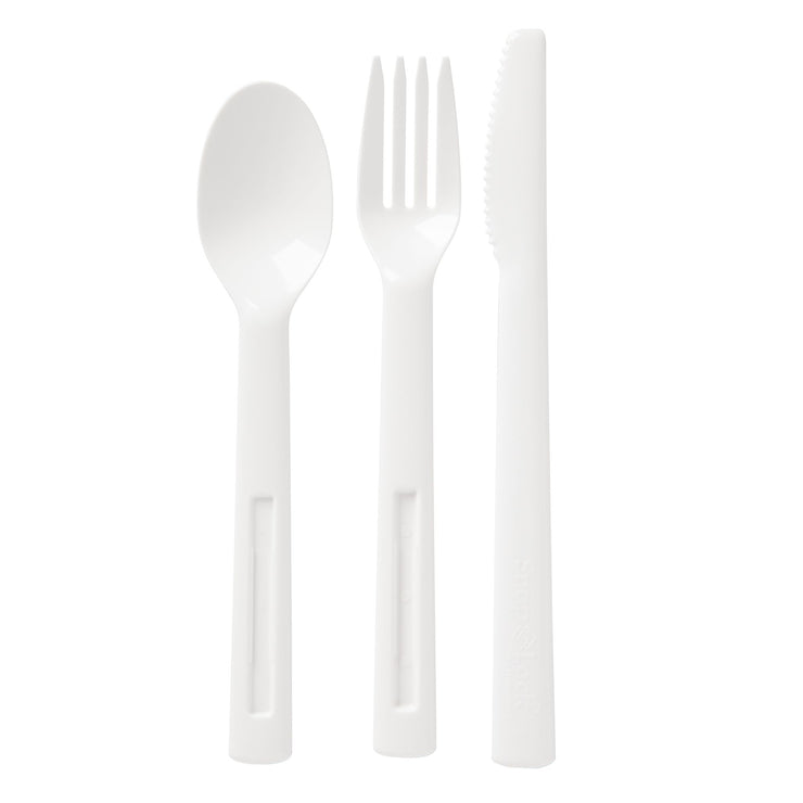 Progressive Snap & Go Utensil Set to Go White – The Gymea Lily