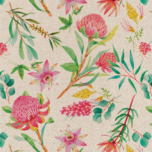 Paw Napkins We Care Passionflower 33cm