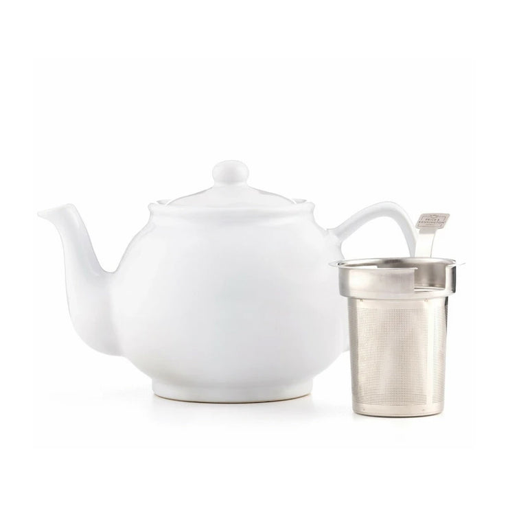 Price & Kensington White 6 Cup Teapot