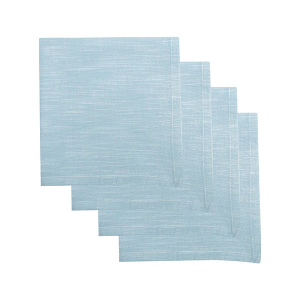 Elysian Napkins 45cm Blue Set 4
