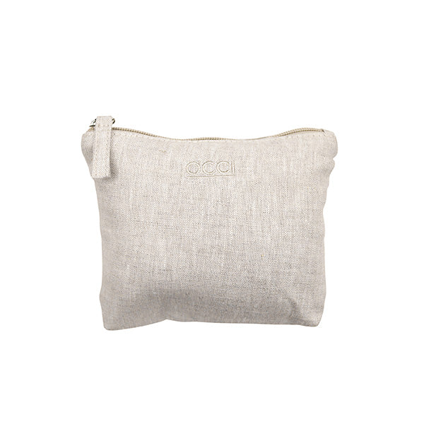 Medium Cosmetic Pouch 18x3x13cm Taupe