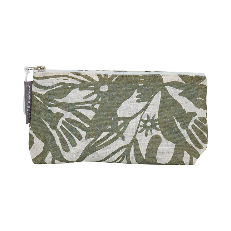 Cosmetic Bag - Linen - Small - Abstract Gum