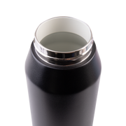 Oasis  Ceramic Lined s/s Triple Wall Insulated  Capri Drink Bottle 1ltr Black
