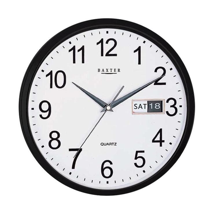 Baxter Windsor Wall Clock Black 32cm