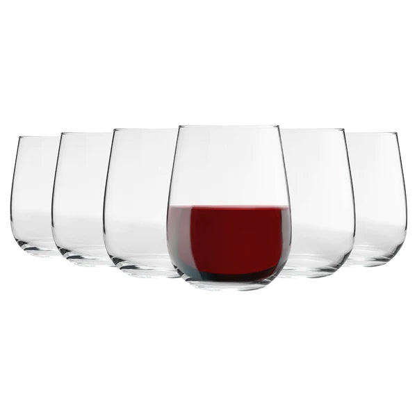 590ml Gaia Stemless Wine Glasses - Pack of Six