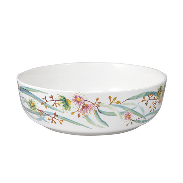 Royal Botanic Gardens Eucalyptus Bloom Round Serving Bowl Gift Boxed