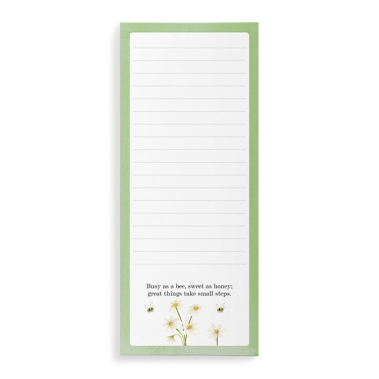 Bee List Notepad - Daisy