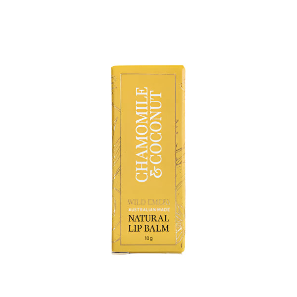 Wild Emery Chamomile & Coconut Natural Lip Balm