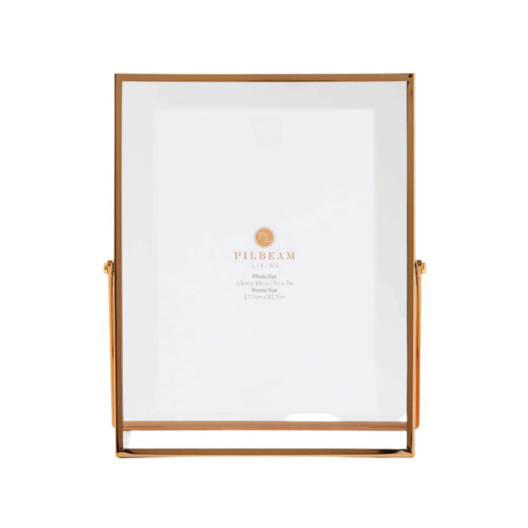 Stella 5x7" Photo Frame Gold