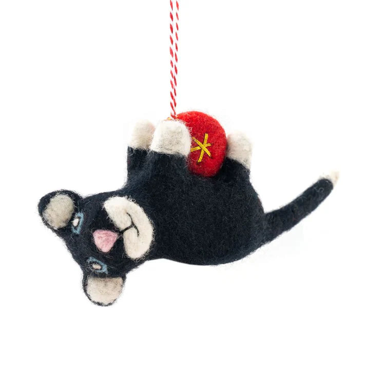 Cat Black Bella Decoration