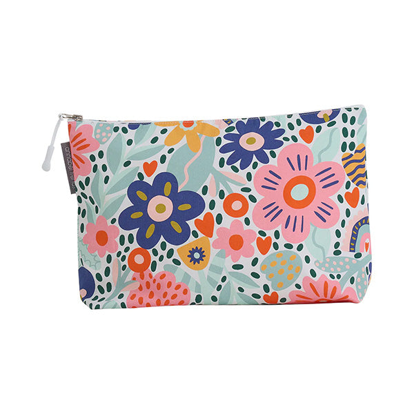 Cosmetic Bag - Cotton - Large - Garden Love