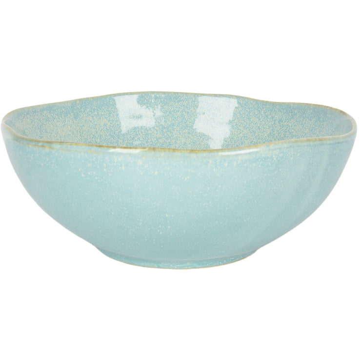 Serenity Collection Salad Bowl 25x10 Reactive Blue