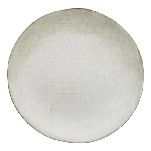 Linen Dinner Plate 27cm Birch